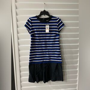 Michael Kors NWT Blue and White Striped Dress Size-S
